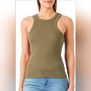 LOFT Olive Perfect Tank Top Sz. M
